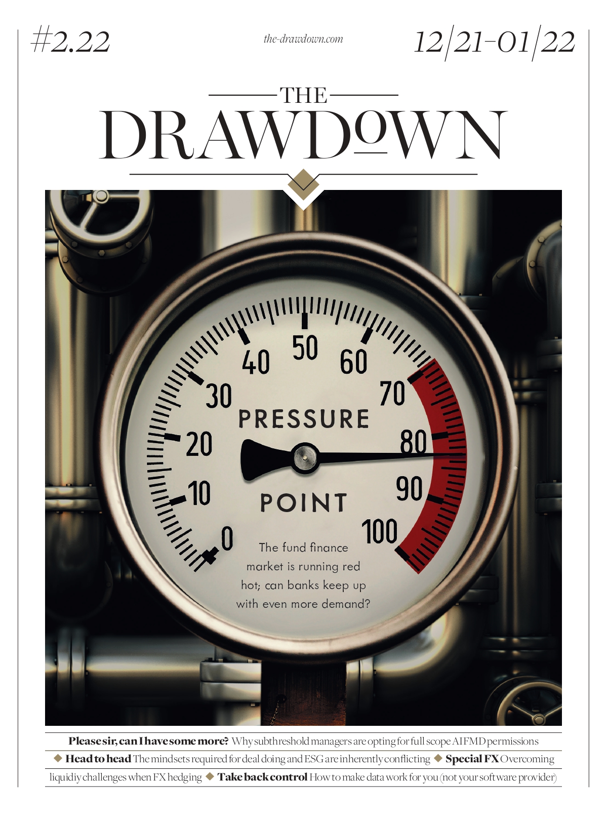 The Drawdown Issue December 2021 / January 2022 Cover